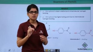 Class 12th – Reactions of Phenols (I) | Alcohols, Phenols and Ethers | Tutorials Point