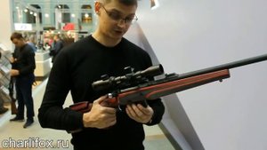 Карабин Егерь ВПО 223 под патрон 9,6х53 Lancaster на выставке Arms&Hunting 2017
