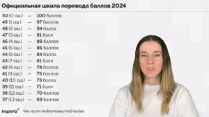 НОВАЯ ШКАЛА перевода баллов ЕГЭ 2024 года по РУССКОМУ ЯЗЫКУ!