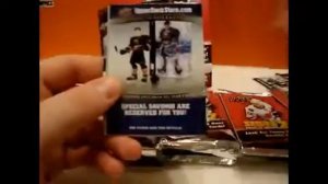 2008/09 Upper Deck Series 2 Hockey Hobby Box (часть 1).flv