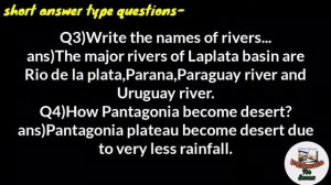 8th.So.Sci.Lesson-15"South America-Geographical"-exercise & ques.answers.