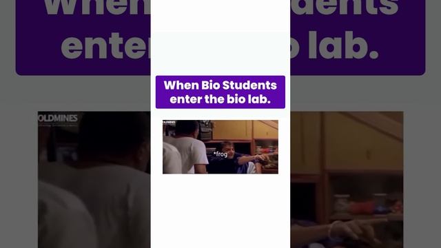 📚 When Bio Students Enter The Biology Lab 🦴 #meme @BiologyNEET