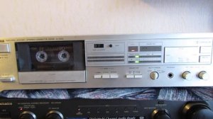 Демонстрация работы кассетной деки YAMAHA K 220