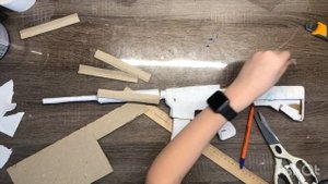 М4 «pixel storm” из картона! Standoff 2