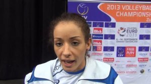 Europei femminili Italia-Polonia 3-0 - Monica De Gennaro