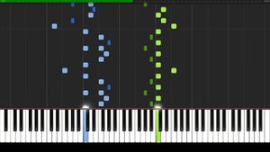 G Minor Bach - Luo Ni | Piano Tutorial | Synthesia | How to play