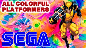 ALL COLORFUL PLATFORMERS SEGA MEGA DRIVE / GENESIS