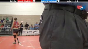 FILA Cadet 52 kg / 114.5 lbs - Tommie Mosteller vs. Angeles Eurpoa Cabada