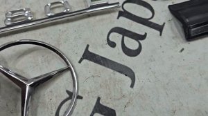 Комплект хрома на Mercedes-Benz W123 E