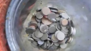 Афинаж серебра с керамических конденсаторов.