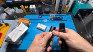 Review of Sofirn SP35T flashlight with drone shots. Xhp50.2 and modified with sfq65