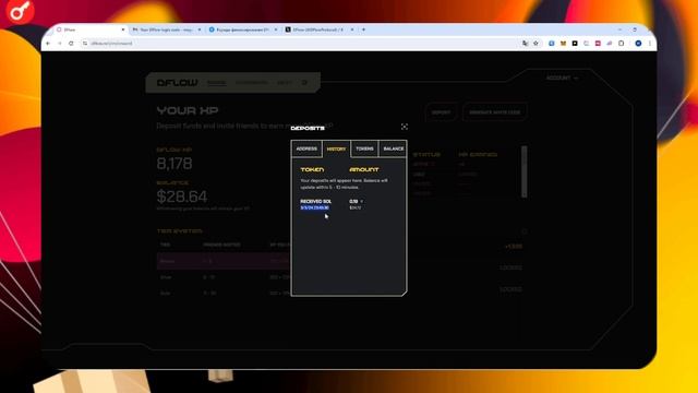 DFLOW Airdrop полный обзор как начать фармить XP и получить ЖИРНЫЙ AIRDROP 100$-1000$ в сети Solana