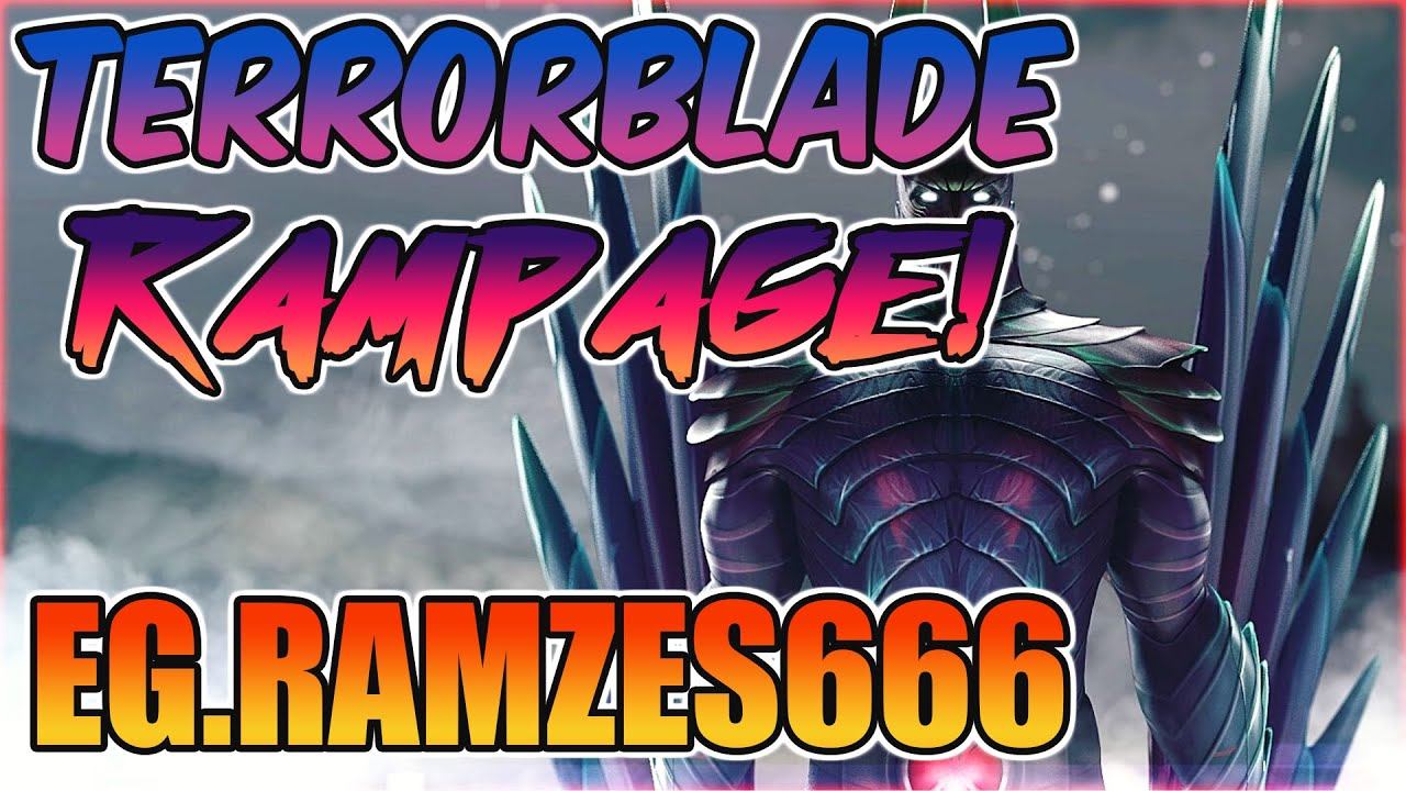 EG.RAMZES666 - Terrorblade RAMPAGE! (21 KILLS) | Dota 2 Pro Gaming