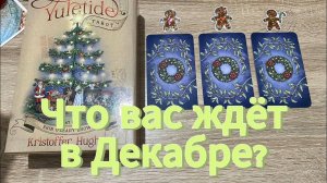 ЧТО ВАС ЖДЁТ В ДЕКАБРЕ⁉️💯❄️ гадание на таро Karina Tarot