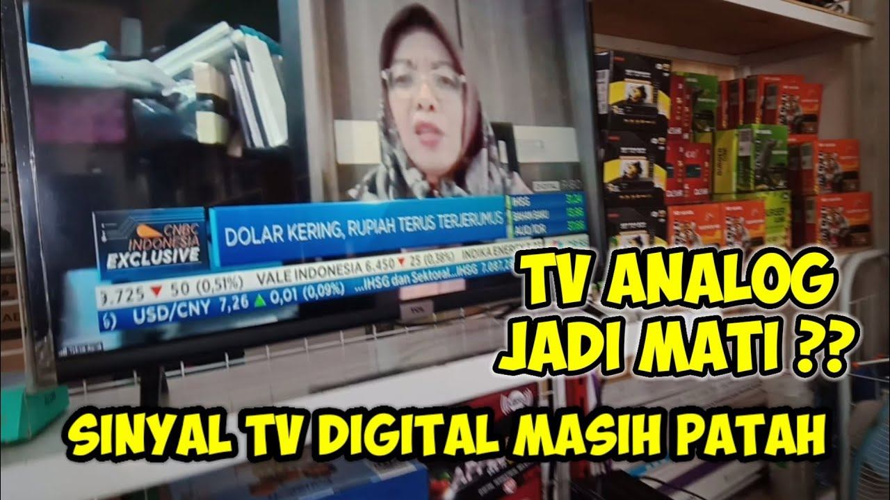 menjelang ASO sinyal tv digital patah patah pakai set top box