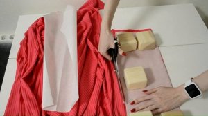 Пошив лонгслива с открытыми плечами/Весь процесс