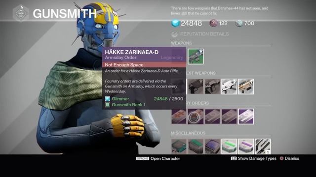 Destiny Arms Day! GOD ROLL DIS-43 & BEST PERK PVP JLB-42 ROCKET LAUNCHER! Foundry Orders Packages. смотреть онлайн