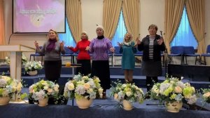 Поёт хор слабослышащих. Когда поет мой дух, господь тебе. 22 ноября 2020 г.