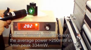 532nm 250mW portable laser