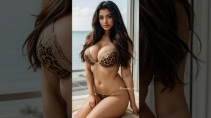 [4K] Sweet Indian AI Lookbook- Tropical Paradise