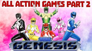 All ACTION Games Sega Genesis / Mega Drive PART 2