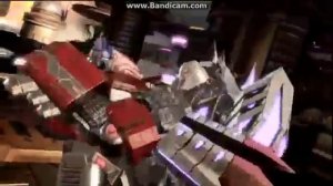 Прайм против мегатрона под песню super hero