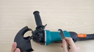 УШМ FinePower AG120S-125. Внешний вид и включение