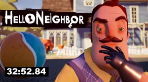 Hello Neighbor Speedrun 32:52.84