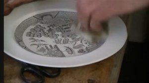 Технология переноса рисунка на фарфор, называемая transfer-printing