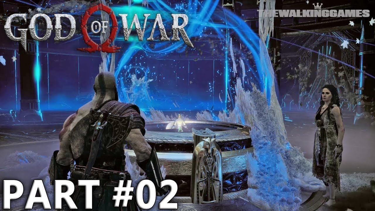 God of War 4 Gameplay Walkthrough Part 2 [PS4 Pro 1080p 60FPS] смотреть онлайн