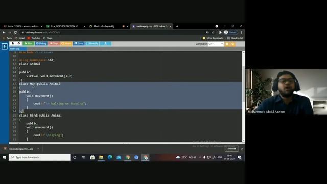 SESSION: 15 RUNTIME POLYMORPHISM, DYNAMIC BINDING, VIRTUAL FUNCTIONS смотреть онлайн