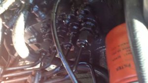 FOTON 354 Лопнула трубка высокого давления.