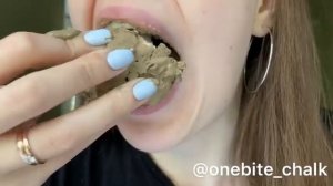 🧩 Мокрый мел Феникс в пасте из Туркестана белого // wet chalk // Хруст мелом