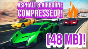 (48MB) Asphalt 8 Highly Compressed Asphalt 8 : Airborne APK + DATA