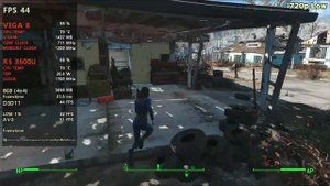 FALLOUT 4 NEXT GEN - RYZEN 5 3500U - 8GB RAM - VEGA 8 - BENCHMARK