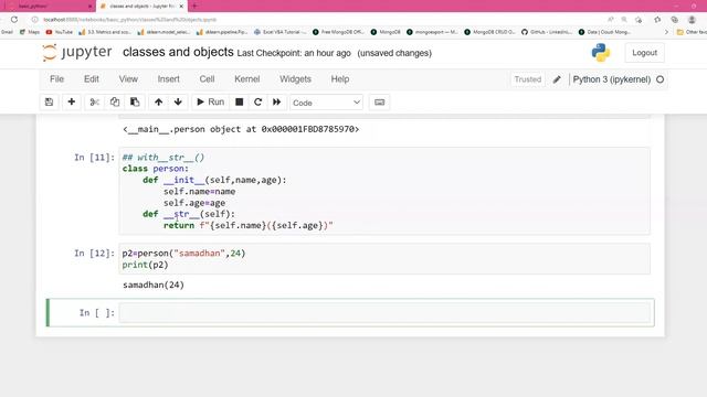 Python basics day-23 (classes and objects in python)