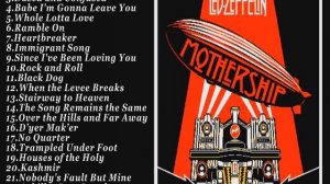 Led Zeppelin Album - Mothership Led Zeppelin Greatest Hits (Full Album 2017)