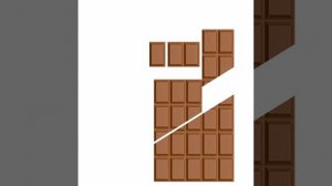 Where does the extra piece of chocolate ? Откуда лишний кусочек шоколада