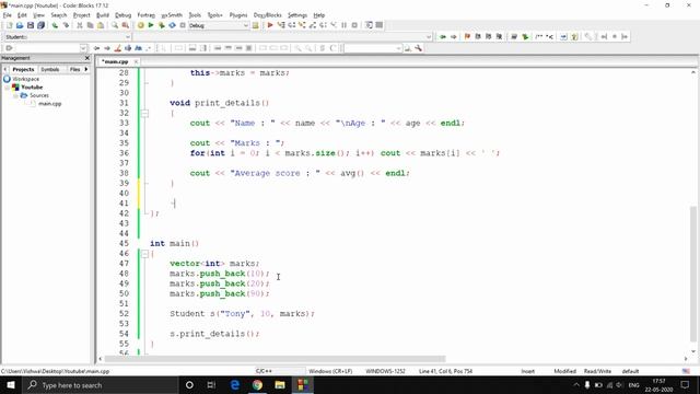 C++ Tutorial for Beginners - C++ Classes and Objects