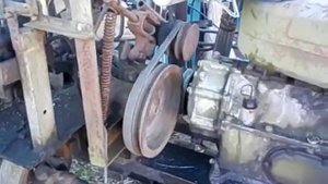 Самодельный минитрактор, уд2