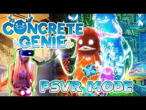 Concrete Genie PSVR Mode gameplay (PS4) First Impressions