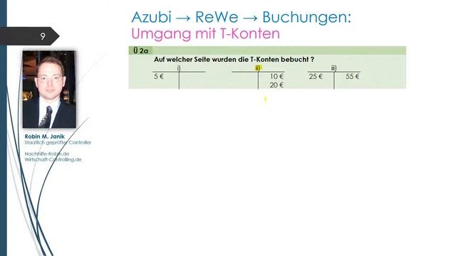 Azubi A 2.1 Umgang mit T-Konten
