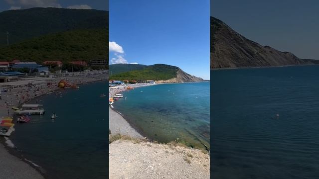 #черноеморе #краснодарскийкрай #россия 🏖️#сукко сегодня 🏝️ пляж🌊море 25 июня 2024 г.