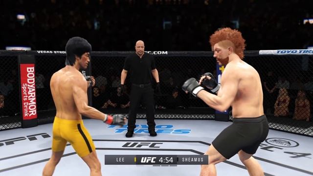 PS5 | Bruce Lee vs. WWE SHEAMUS (EA Sports UFC 4) 🥊 смотреть онлайн