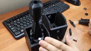 Самодельная КПП для ПК. V2 ГОТОВА. Самодельный short shifter на arduino pro micro