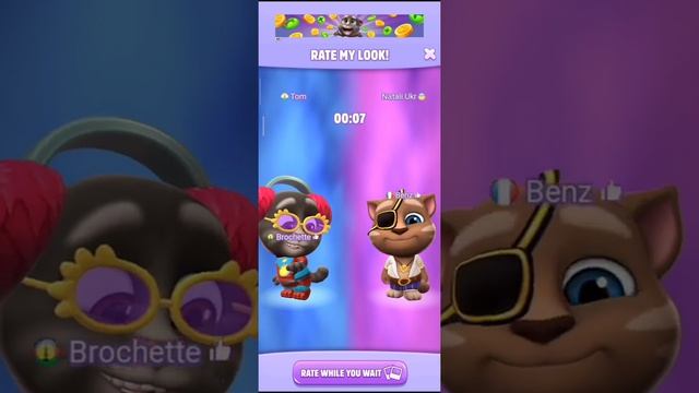 Rate my Look! | Talking Tom 2 #talkingtom #entertainment #gamer