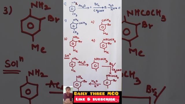 Acylation of Amines |solve Neet 2023 CHEMISTRY MCQ |Answer key | solution #neet2023 #chemistrymcq