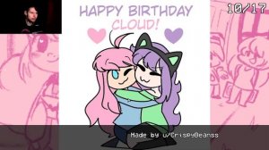 ФАНАТКА СЕНПАЯ В ФРАЙДЕЙ НАЙТ ФАНКИН! Прохождение Friday Night Funkin' VS Cloud