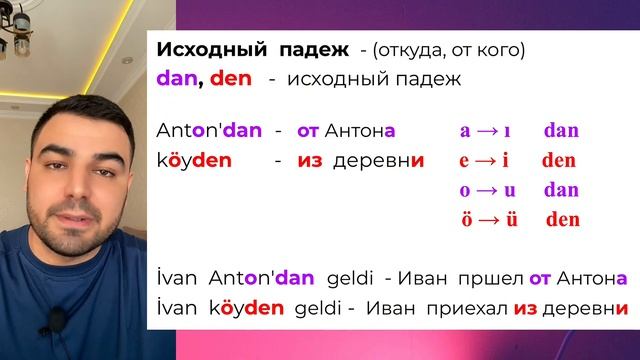 Урок 2. Освоение турецкого: Полное руководство по 6 падежам и гармонии гласных