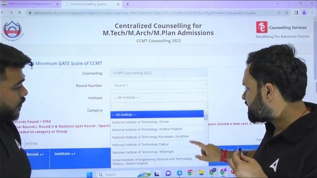 NIT Admission Process with Specialization Most Authentic Source. Don’t believe on Random Data #ccmt